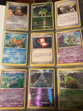Pokemon Trading Cards Pack - Yellow, Green, Blue, Purple